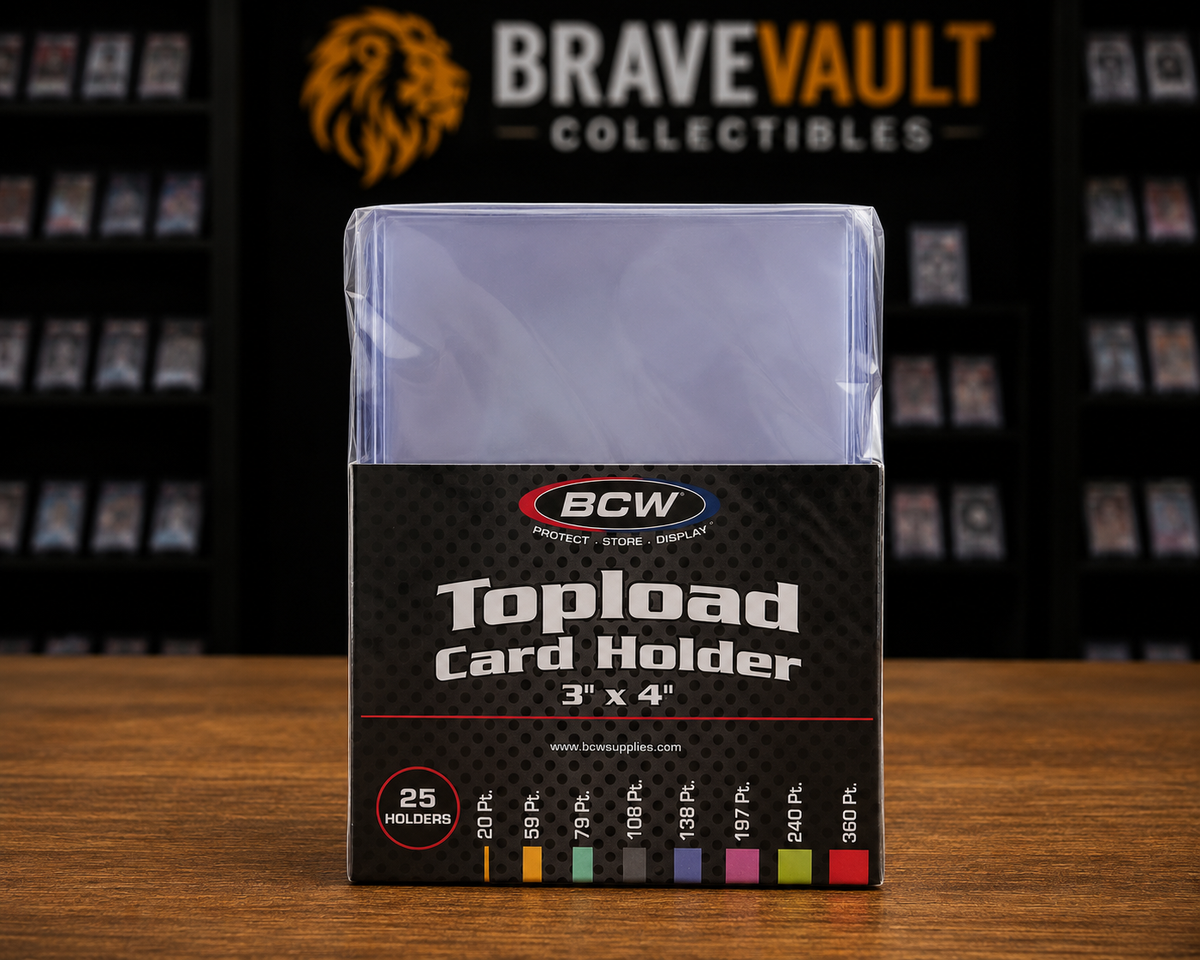 BCW Standard Top Loaders (25 Pack)