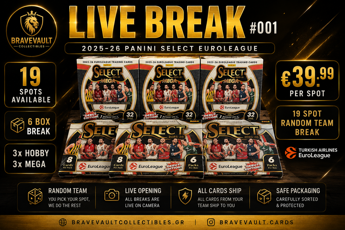 2025-26 Panini Select EuroLeague – 6 Box Random Team Break #001