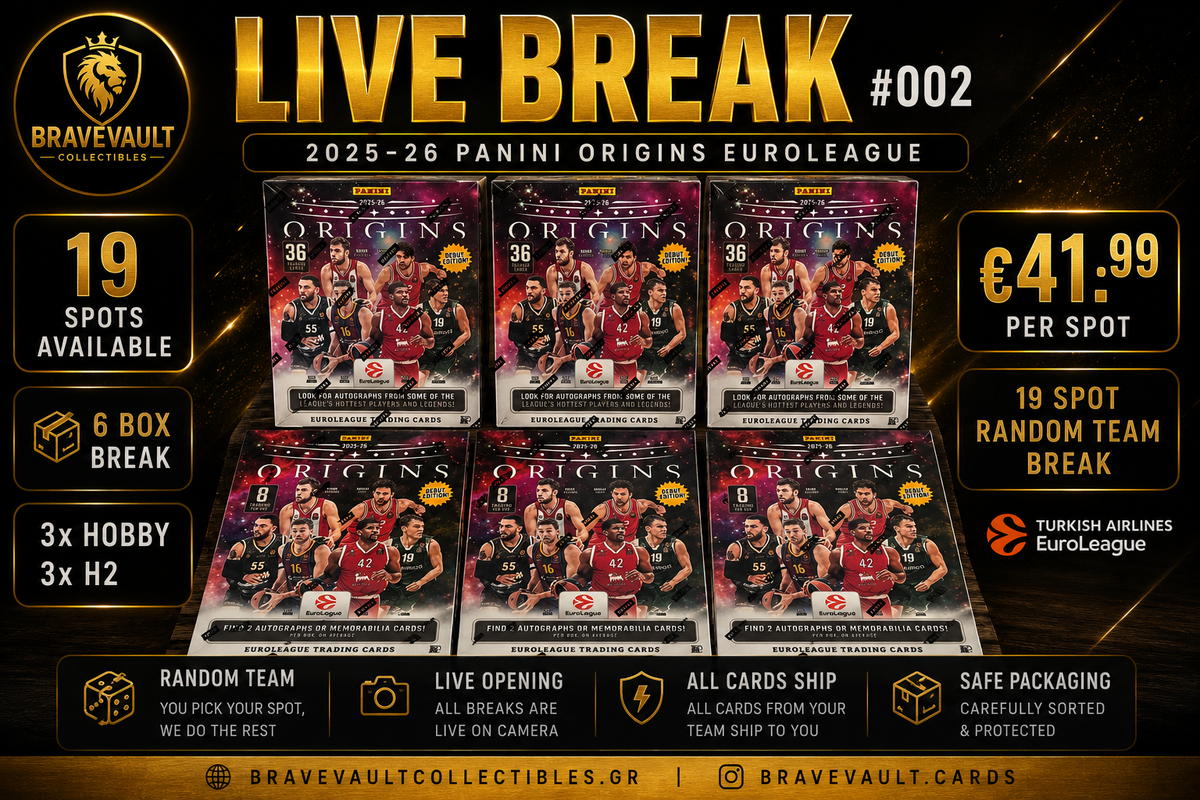 2025-26 Panini Origins EuroLeague – 6 Box Random Team Break #002